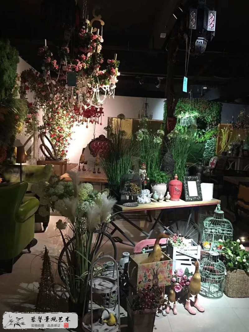 餐廳室內(nèi)綠色仿真生態(tài)景觀