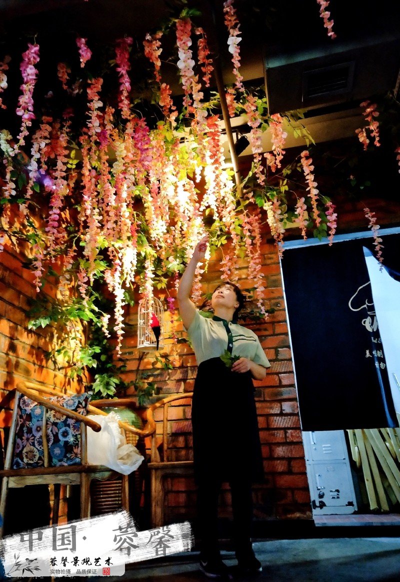 餐廳室內(nèi)綠色仿真生態(tài)景觀