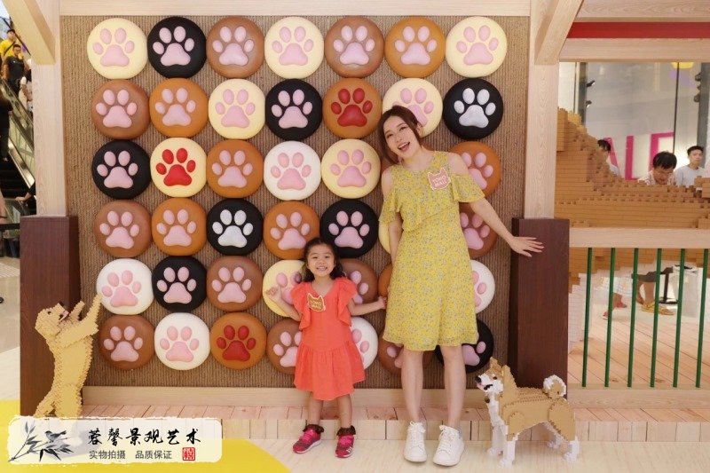 萌寵系列商場互動(dòng)美陳