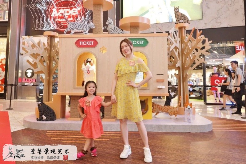 萌寵系列商場(chǎng)互動(dòng)美陳