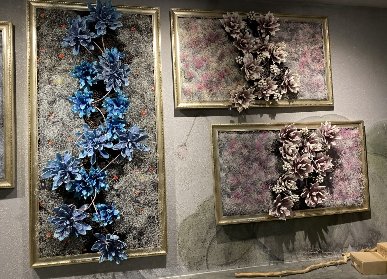 素雅花藝相框