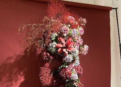 室內(nèi)墻體花藝軟裝