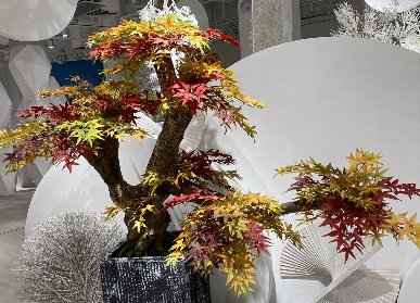中式楓樹花藝軟裝
