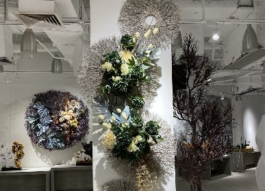 中式風(fēng)格花藝軟裝
