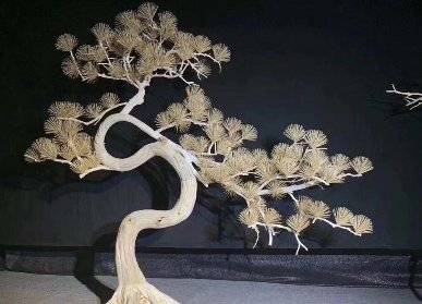 新中式仿真迎客松