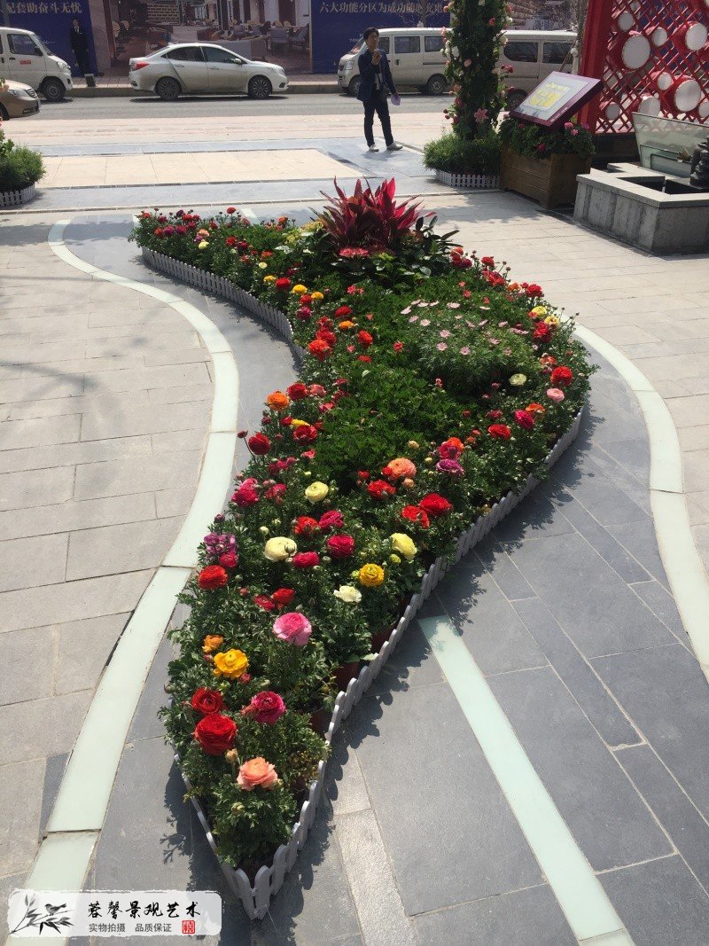 樓梯花藝軟裝