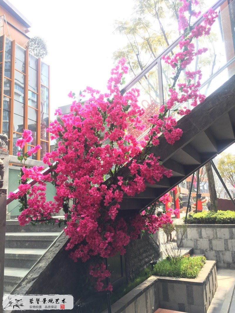 樓梯花藝軟裝