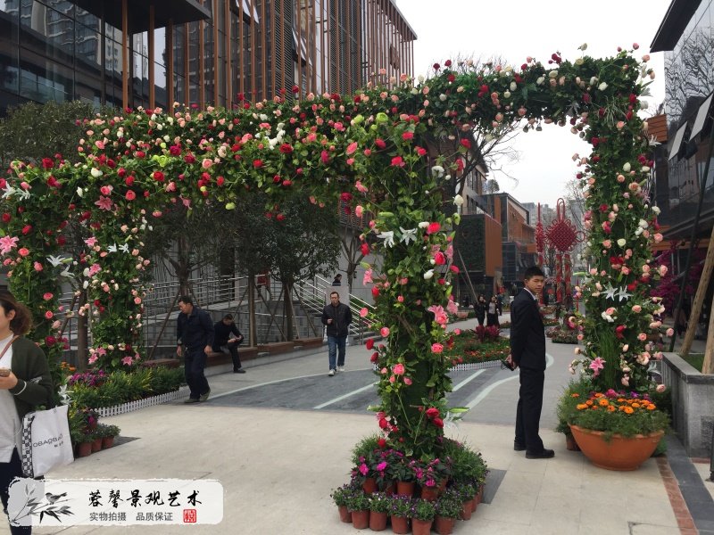 門頭花藝軟裝