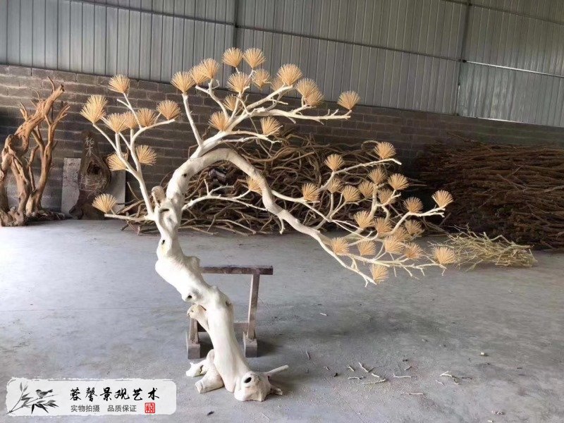 新中式仿真迎客松