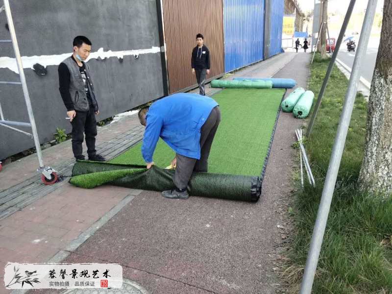 仿真植物墻圍擋