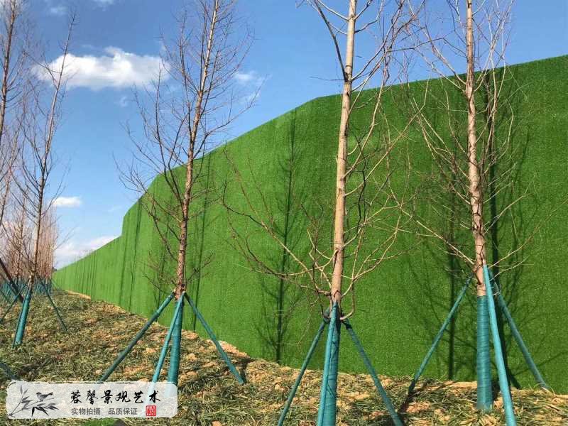 工地仿真植物草坪圍擋