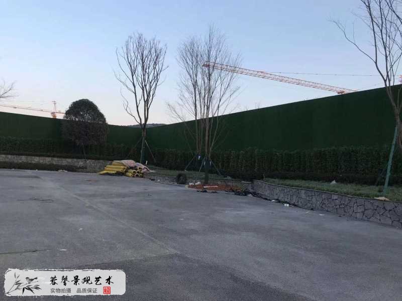 工地仿真植物草坪圍擋