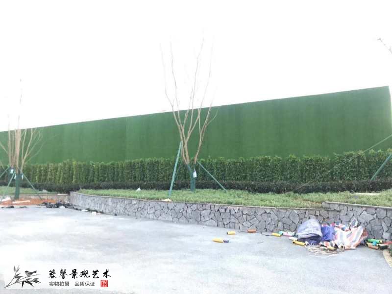 工地仿真植物草坪圍擋