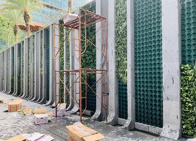 室外植物墻