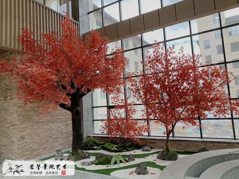 仿真紅楓樹獨(dú)立造景景觀