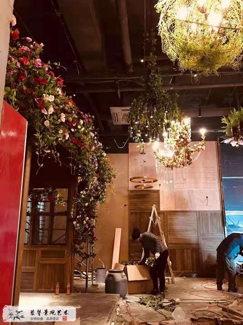 餐吧室內(nèi)園林景觀