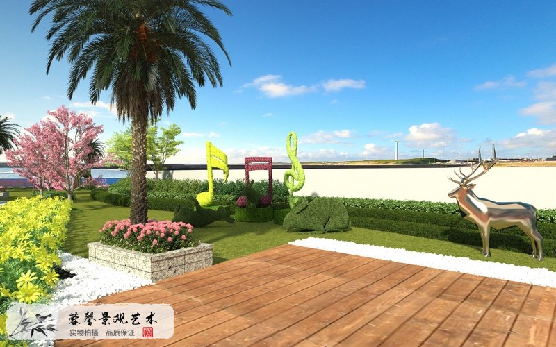樣板房景觀效果圖