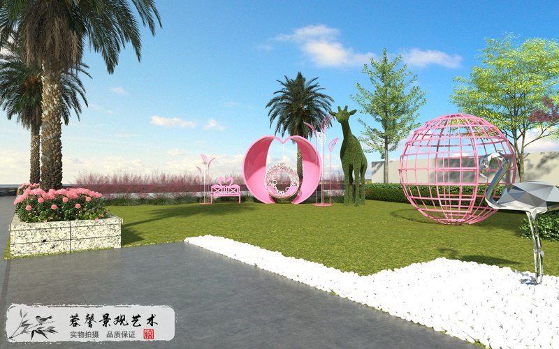 樣板房景觀效果圖