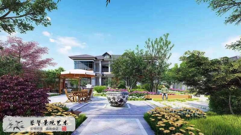 別墅庭院效果圖