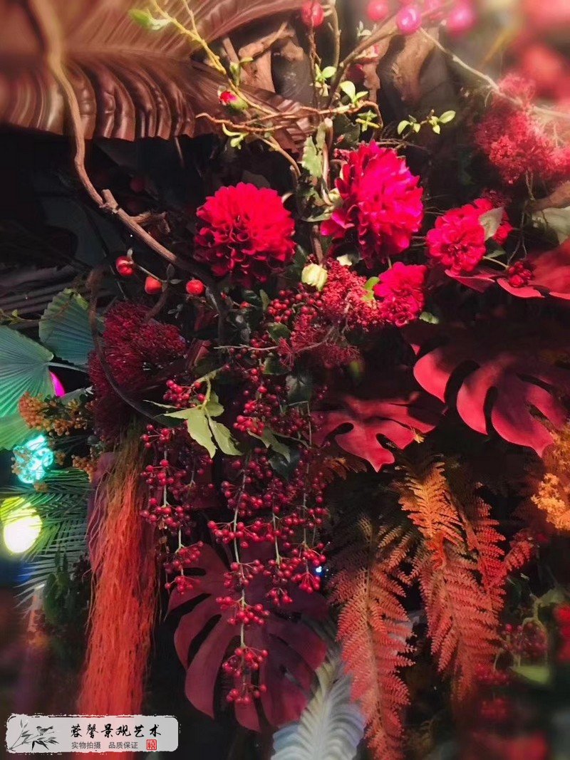 餐吧花藝軟裝