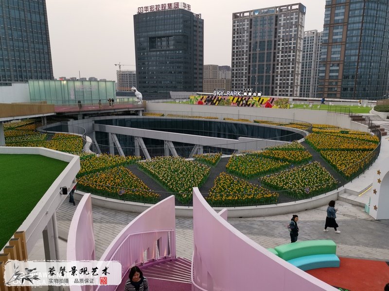 商業(yè)街花海