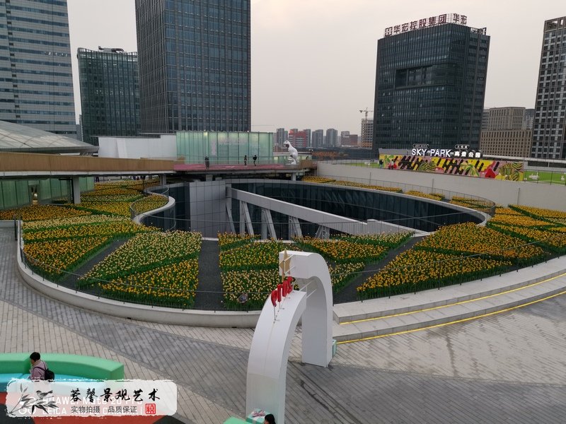商業(yè)街花海
