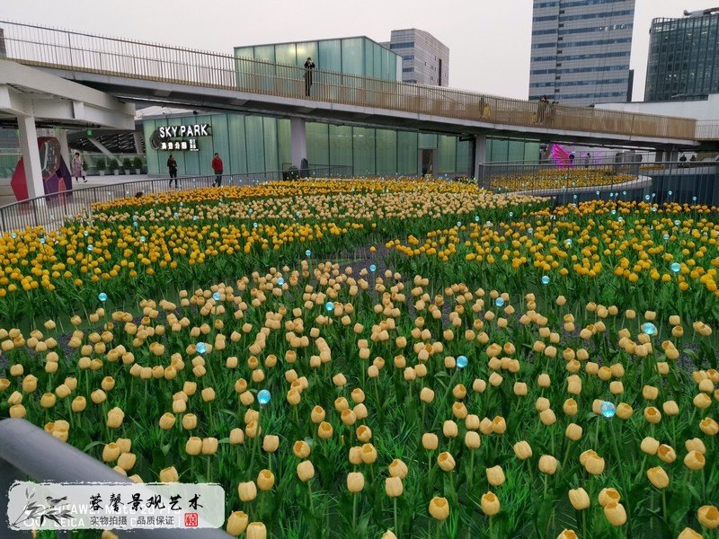 商業(yè)街花海