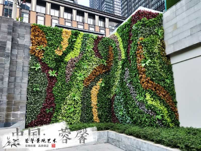 商場仿真植物墻