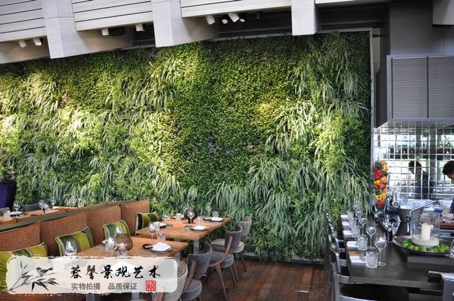 餐廳綠植墻