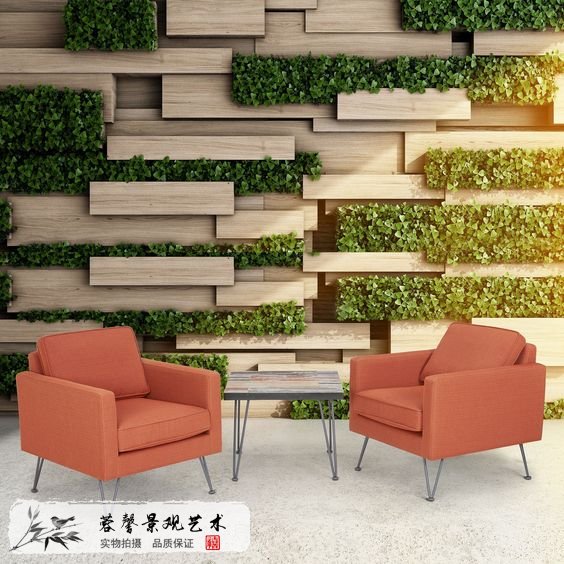 辦公室植物墻