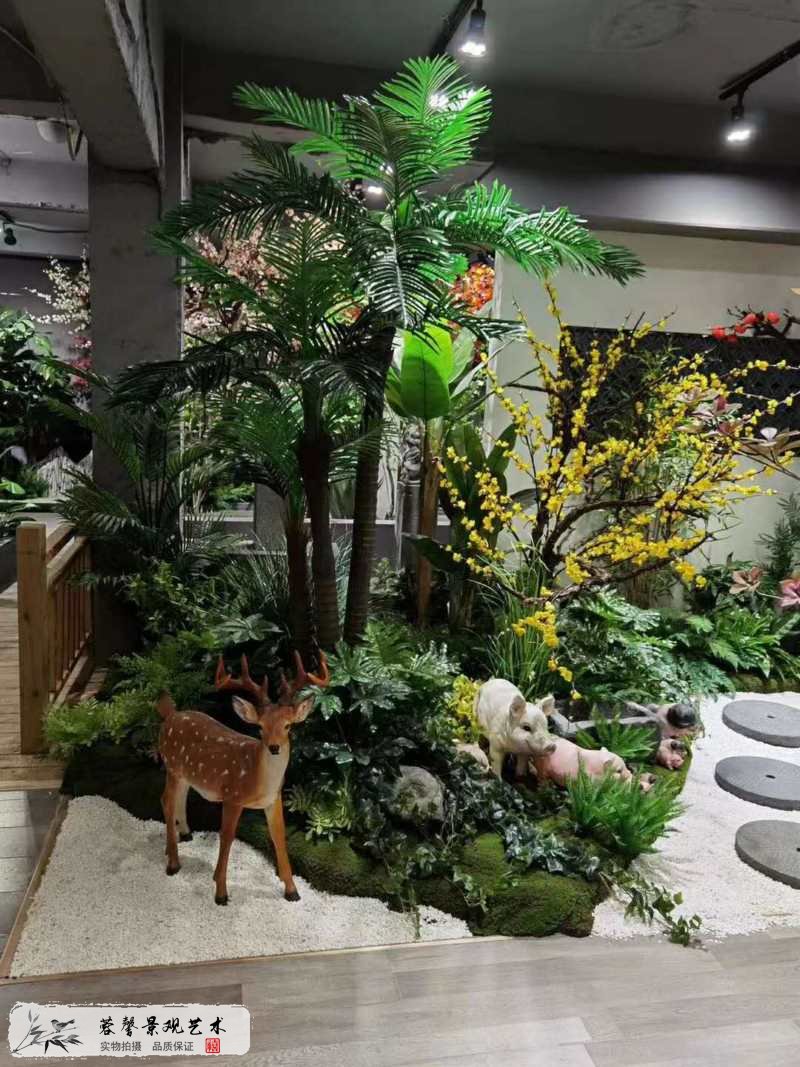 展廳室內(nèi)仿真綠植