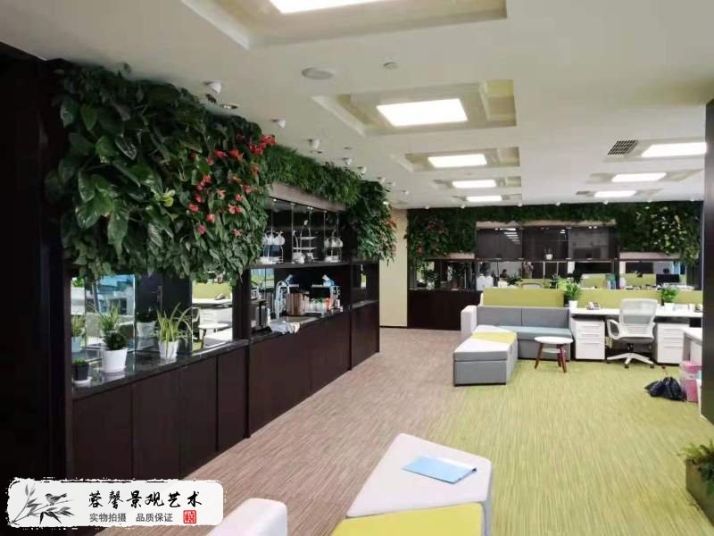 室內(nèi)辦公室植物墻