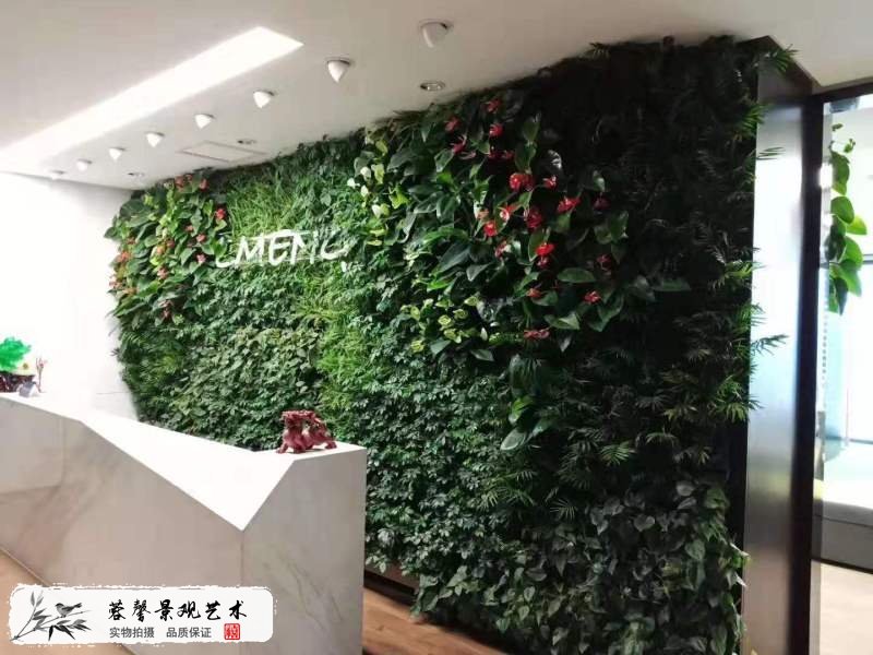 室內(nèi)辦公室植物墻