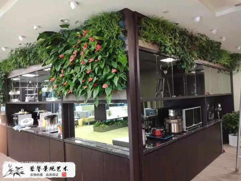 室內(nèi)辦公室植物墻