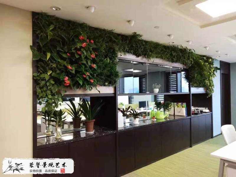 室內(nèi)辦公室植物墻